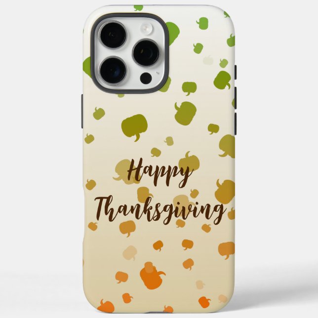 Thanksgiving Pumpkins Case-Mate iPhone Case (Back)
