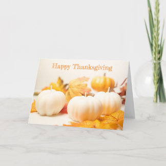 Thanksgiving Pumpkins Greeting Card