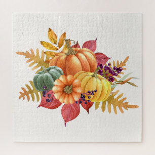 Thanksgiving Pumpkins Jigsaw Puzzle