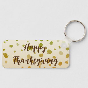 Thanksgiving Pumpkins Key Ring
