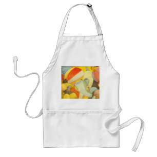 Thanksgiving Pumpkins Watercolor Painting Standard Apron