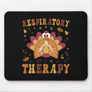 Thanksgiving Respiratory Therapy Therapist Fall Au Mouse Pad