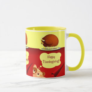 Thanksgiving Ringer Mug