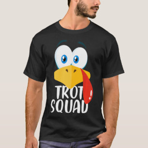 Thanksgiving Running Turkey Trot Squad T-Shirt