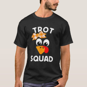 Thanksgiving Running Turkey Trot Squad T-Shirt