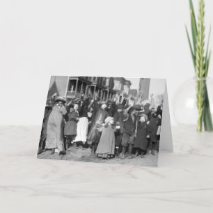 Thanksgiving Scramble, 1915 Holiday Card