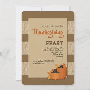 Thanksgiving Season Invitation