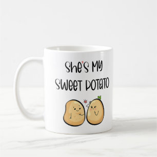 Thanksgiving She's My Sweet Potato I Yam Couples T Coffee Mug