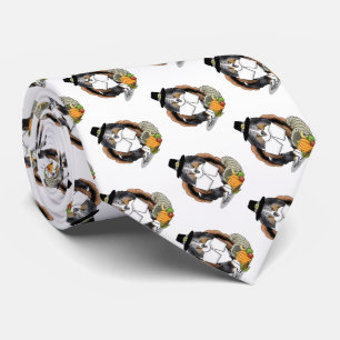Thanksgiving Shetland Sheepdog (blue merle) Funny Tie