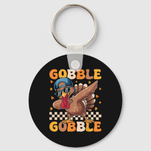 Thanksgiving Shirt Boys Kids Toddler Funny Turkey Key Ring