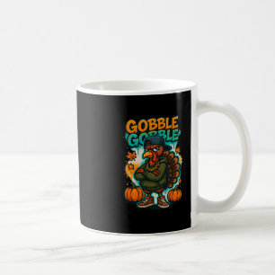 Thanksgiving Shirt For Boys Kids Youth Hip Hop Tur Coffee Mug