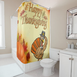 Thanksgiving Shower Curtain