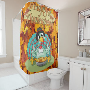 Thanksgiving Shower Curtain