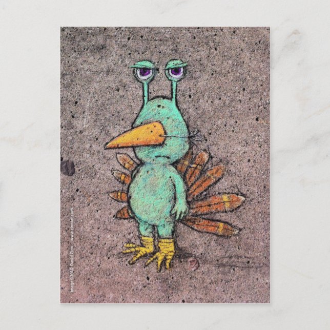 thanksgiving slurkey postcard (Front)
