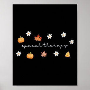 Thanksgiving Speech Therapy Fall Speech Language P Poster