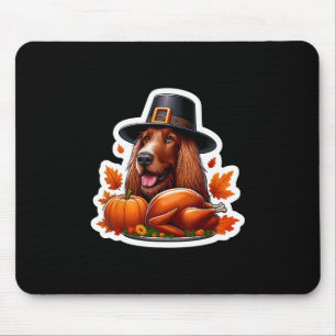 Thanksgiving Spinone Italiano Dog Owner Mom Dad Lo Mouse Pad