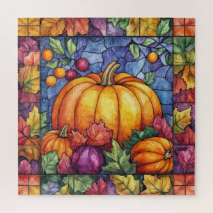 Thanksgiving Stained Glass Puzzle