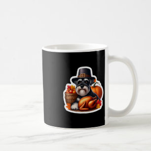 Thanksgiving Standard Schnauzer Dog Owner Mom Dad Coffee Mug