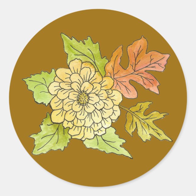 Thanksgiving Sticker (Front)