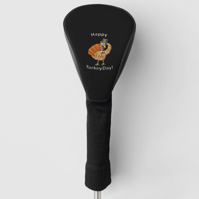 Thanksgiving (Style 2) Oversized T-Shirt Golf Head Cover (Front)