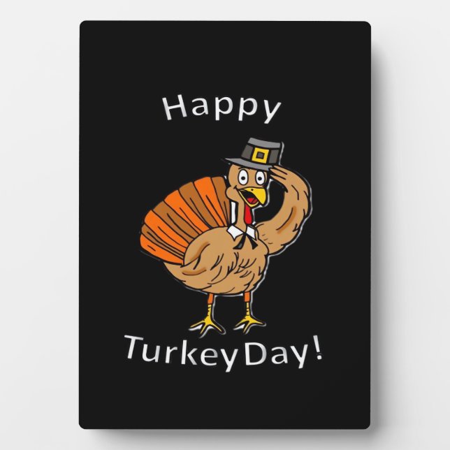 Thanksgiving (Style 2) Oversized T-Shirt Plaque (Front)