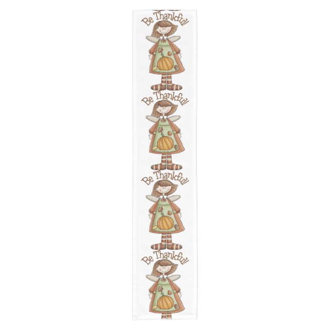 Thanksgiving Table Runners/Be Thankful Short Table Runner (Front)