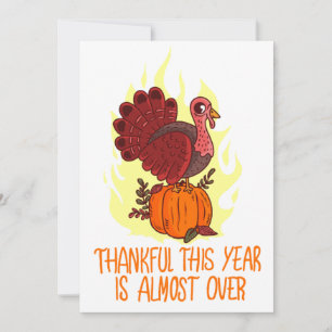 thanksgiving thankful this year is over invitation