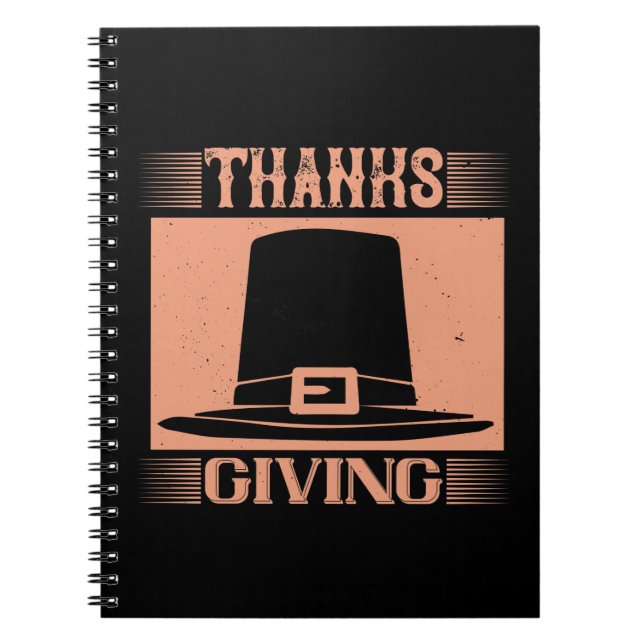 Thanksgiving - Thanks Giving Notebook (Front)