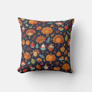 Thanksgiving Throw Pillow