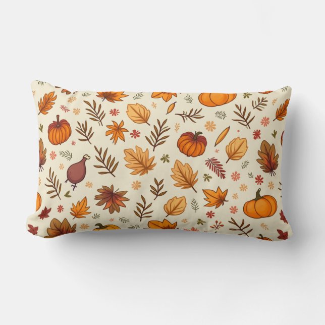 thanksgiving throw pillow (Front)