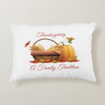 Thanksgiving Throw Pillow