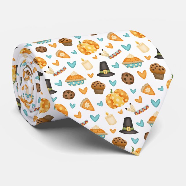 Thanksgiving Tie (Rolled)