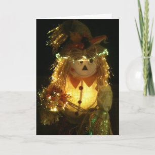 THANKSGIVING TIME TO THINK OF FRIENDS HOLIDAY CARD