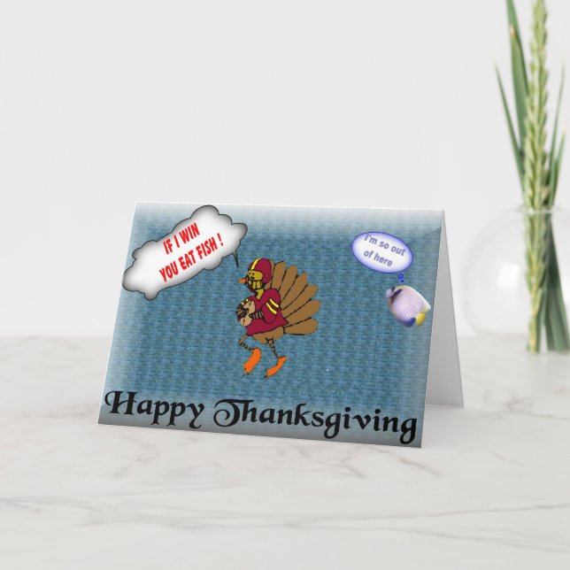 Thanksgiving trade off card (Front)