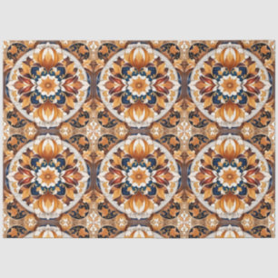 Thanksgiving Trendy Pumpkin Autumn Collection Tissue Paper