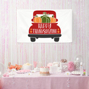 Thanksgiving Truck Banner
