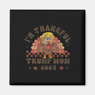 Thanksgiving Trump Make Thanksgiving Great Again F Magnet