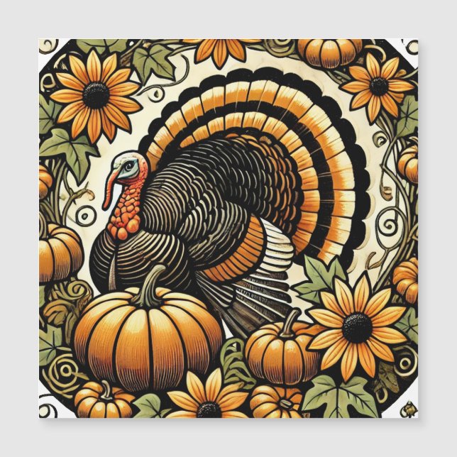 Thanksgiving Turkey                                (Front)