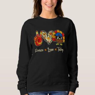 Thanksgiving Turkey Apparel Women Men Sweatshirt