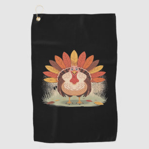 Thanksgiving Turkey – Autumn Holiday Classic Class Golf Towel