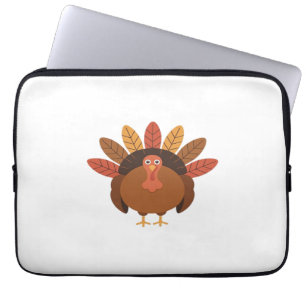 Thanksgiving Turkey – Autumn Holiday Classic Class Laptop Sleeve