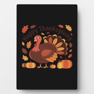 Thanksgiving Turkey – Autumn Holiday Classic Overs Plaque
