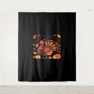 Thanksgiving Turkey – Autumn Holiday Classic Overs Tapestry