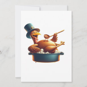 Thanksgiving Turkey Baster Invitation