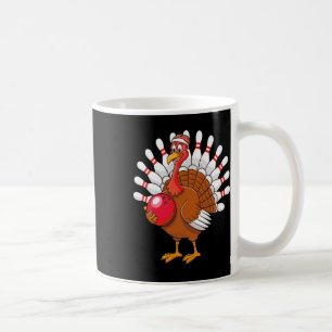 Thanksgiving Turkey Bowling Pin Matching Team 1 Coffee Mug