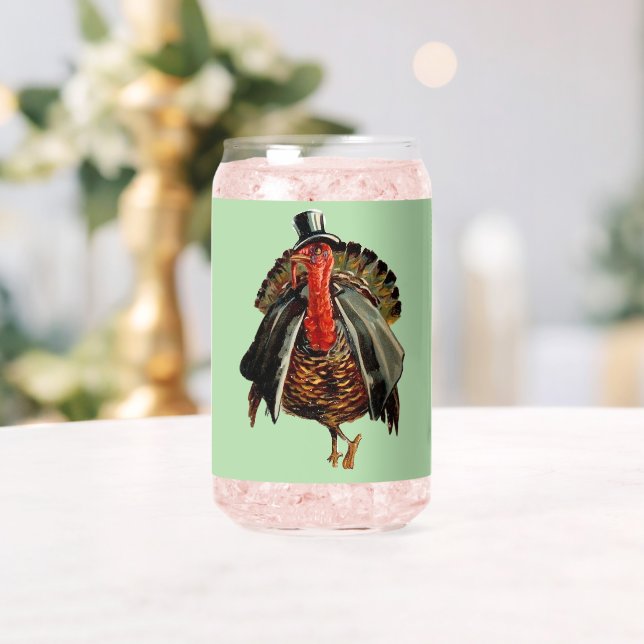 THANKSGIVING TURKEY  CAN GLASS (Insitu (Wedding))
