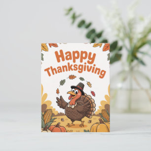 Thanksgiving Turkey Card