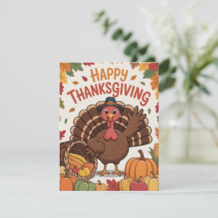 Thanksgiving Turkey Card