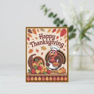Thanksgiving Turkey Card