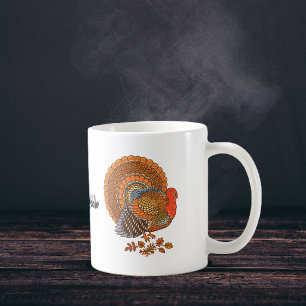 Thanksgiving Turkey Coffe Mug